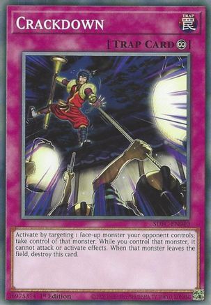 Crackdown (SDFC-EN040) - Structure Deck: Freezing Chains 1st Edition-1