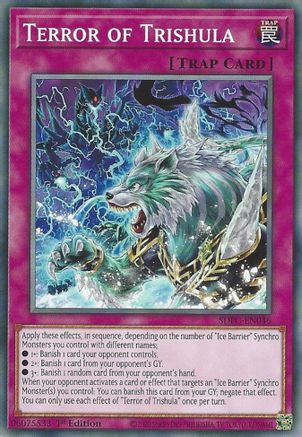 Terror of Trishula (SDFC-EN046) - Structure Deck: Freezing Chains 1st Edition-1
