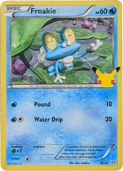 Froakie - 22/25 22/25 - McDonalds 25th Anniversary Promos-1