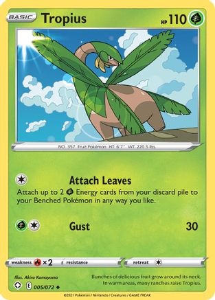 Tropius 5/72 - Shining Fates-1