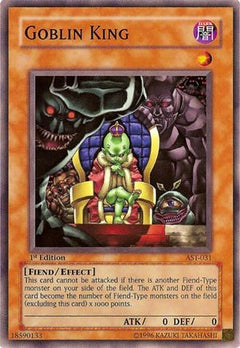 Goblin King (AST-031) - Ancient Sanctuary 1st Edition-1