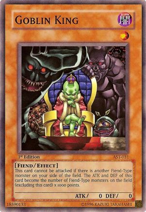 Goblin King (AST-031) - Ancient Sanctuary 1st Edition-1