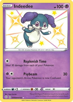 Indeedee SV059/122 - Shining Fates Shiny Vault Holofoil-1