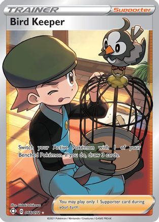 Bird Keeper (Full Art) 66/72 - Shining Fates Holofoil-1