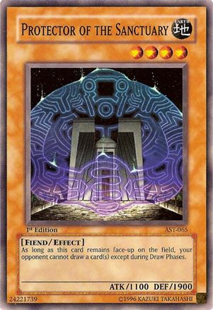Protector of the Sanctuary (AST-065) - Ancient Sanctuary 1st Edition-1