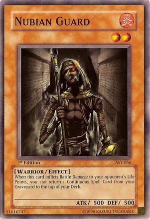 Nubian Guard (AST-066) - Ancient Sanctuary 1st Edition-1