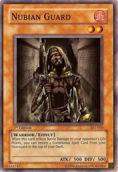 Nubian Guard (AST-066) - Ancient Sanctuary 1st Edition-1