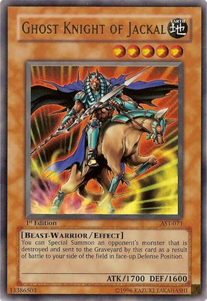Ghost Knight of Jackal (AST-071) - Ancient Sanctuary 1st Edition-1