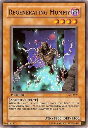 Regenerating Mummy (AST-079) - Ancient Sanctuary 1st Edition-1