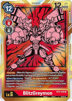 BlitzGreymon - BT3-018 (Dash Pack Ver. 1.5) (BT3-018) - Release Special Booster 1.0 Foil-1