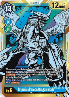 Imperialdramon Dragon Mode (Alternate Art) (BT3-031) - Release Special Booster 1.5 Foil-1
