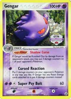 Gengar - 5/92 (Gym Challenge) - League & Championship Cards-1