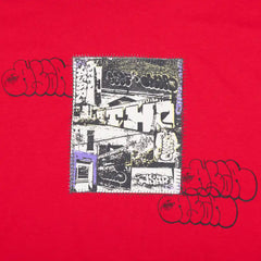 Frosted Skateboards 'Asar Stuff P1' Tee - Red-2