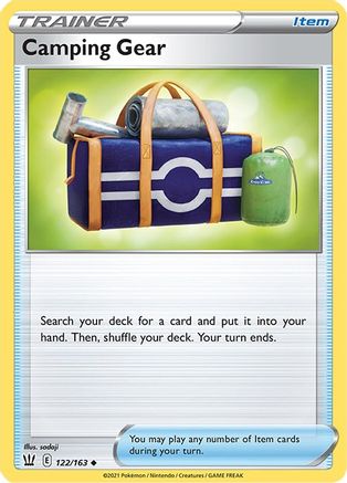 Camping Gear 122/163 - SWSH05 Battle Styles-1