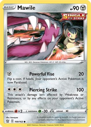 Mawile 100/163 - SWSH05 Battle Styles-1