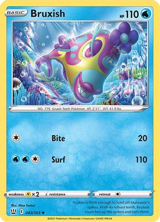 Bruxish 43/163 - SWSH05 Battle Styles-1