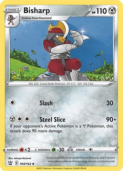 Bisharp 104/163 - SWSH05 Battle Styles-1