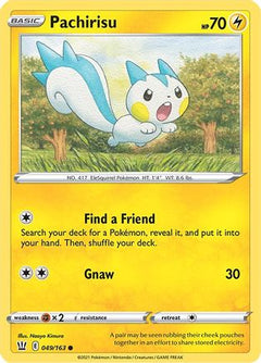 Pachirisu 49/163 - SWSH05 Battle Styles Reverse Holofoil-1