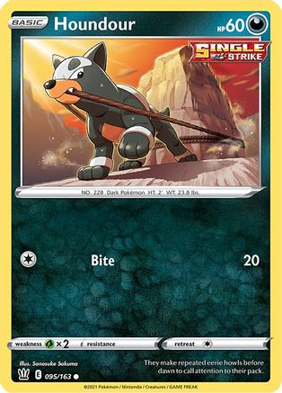 Houndour 95/163 - SWSH05 Battle Styles-1