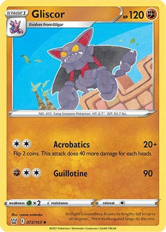 Gliscor 72/163 - SWSH05 Battle Styles-1