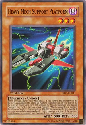 Heavy Mech Support Platform (RDS-EN011) - Rise of Destiny 1st Edition