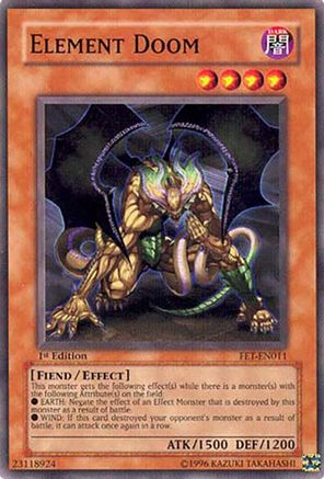 Element Doom (FET-EN011) - Flaming Eternity 1st Edition-1