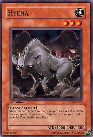 Hyena (FET-EN017) - Flaming Eternity 1st Edition-1