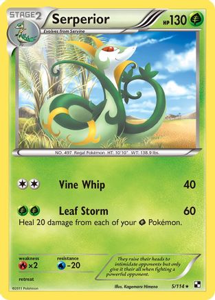 Serperior - 5/114 (Green Tornado Theme Deck Exclusive) - Deck Exclusives-1