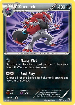 Zoroark - 71/114 - Deck Exclusives-1