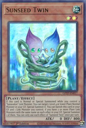 Sunseed Twin (GFTP-EN017) - Ghosts From the Past 1st Edition-1