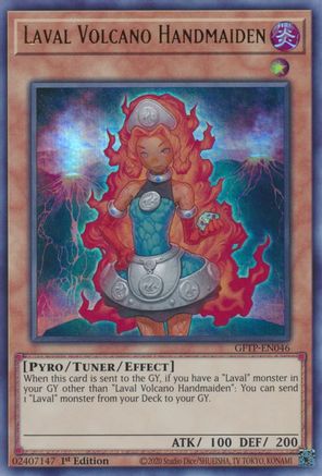 Laval Volcano Handmaiden (GFTP-EN046) - Ghosts From the Past 1st Edition-1