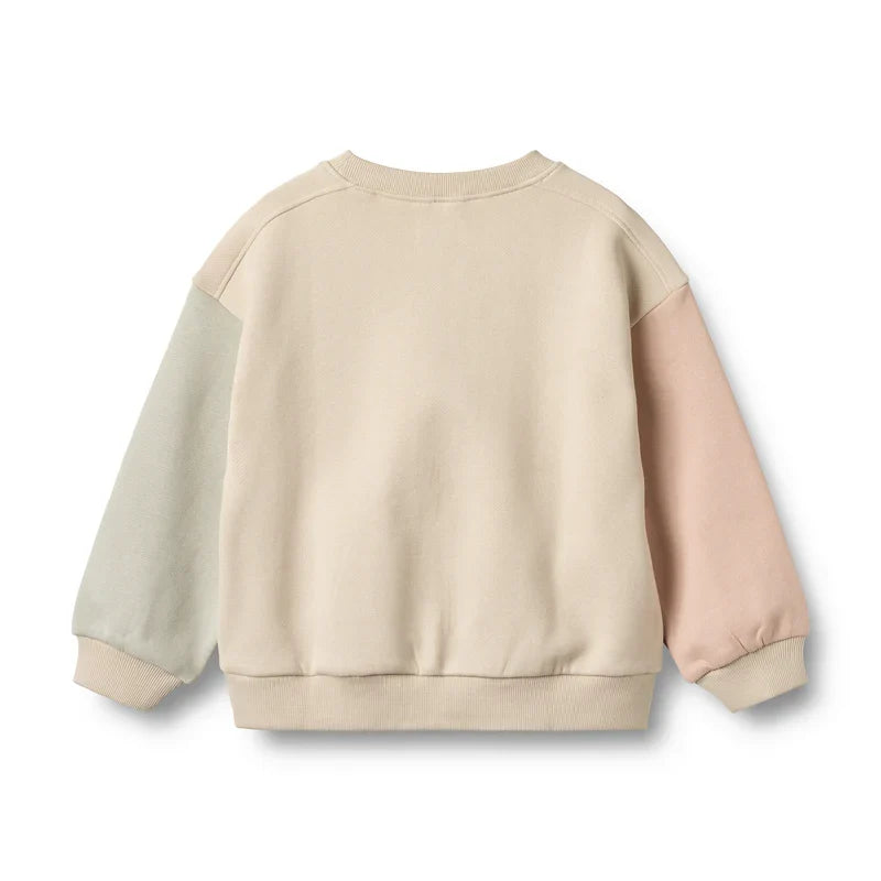 Sweatshirt Embroidery Elliot | Off White | Wheat Kids-2