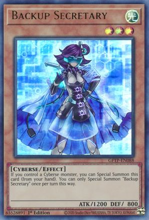 Backup Secretary (GFTP-EN088) - Ghosts From the Past 1st Edition-1