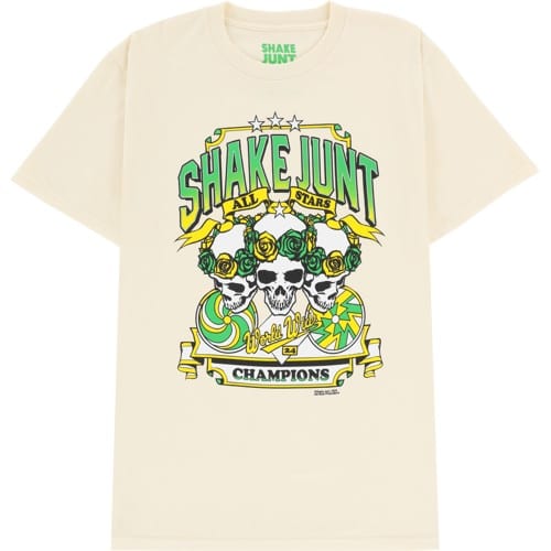 Shake Junt 'All Star Champions' tee - Cream-1