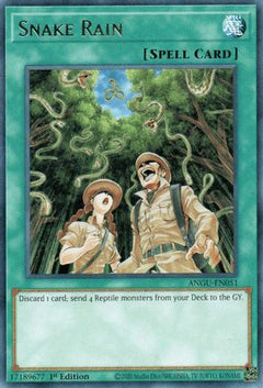 Snake Rain (ANGU-EN051) - Ancient Guardians 1st Edition-1