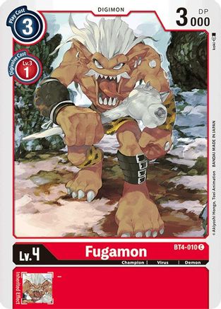 Fugamon (BT4-010) - Great Legend-1