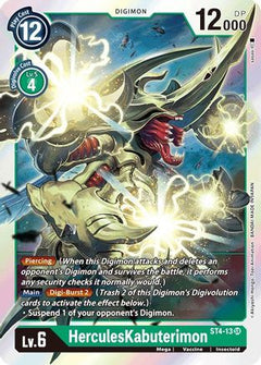HerculesKabuterimon (ST4-13) - Starter Deck 04: Giga Green Foil-1