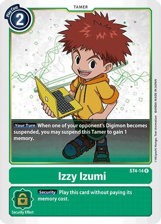 Izzy Izumi (ST4-14) - Starter Deck 04: Giga Green-1