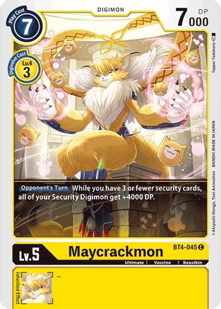 Maycrackmon (BT4-045) - Great Legend-1