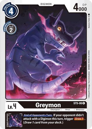 Greymon (ST5-06) - Starter Deck 05: Machine Black-1