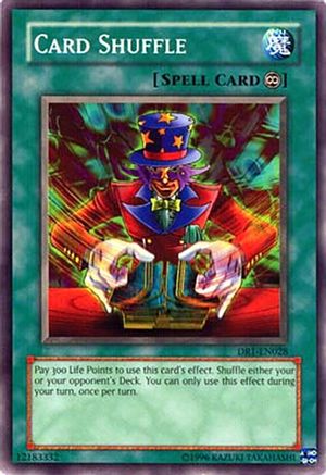 Card Shuffle (DR1-EN028) - Dark Revelation Volume 1 Unlimited-1
