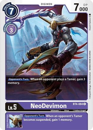 NeoDevimon (BT4-084) - Great Legend-1