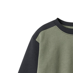 Sweatshirt Block Ellis | Navy | Wheat Kids-3
