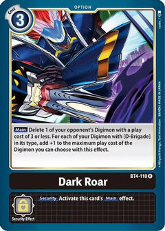 Dark Roar (BT4-110) - Great Legend-1