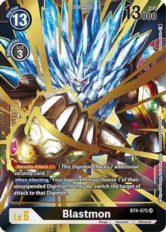 Blastmon (Alternate Art) (BT4-075) - Great Legend Foil-1