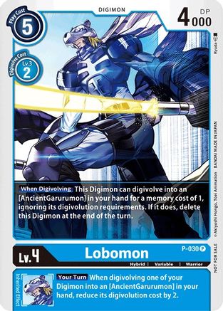 Lobomon - P-030 (P-030) - Digimon Promotion Cards-1