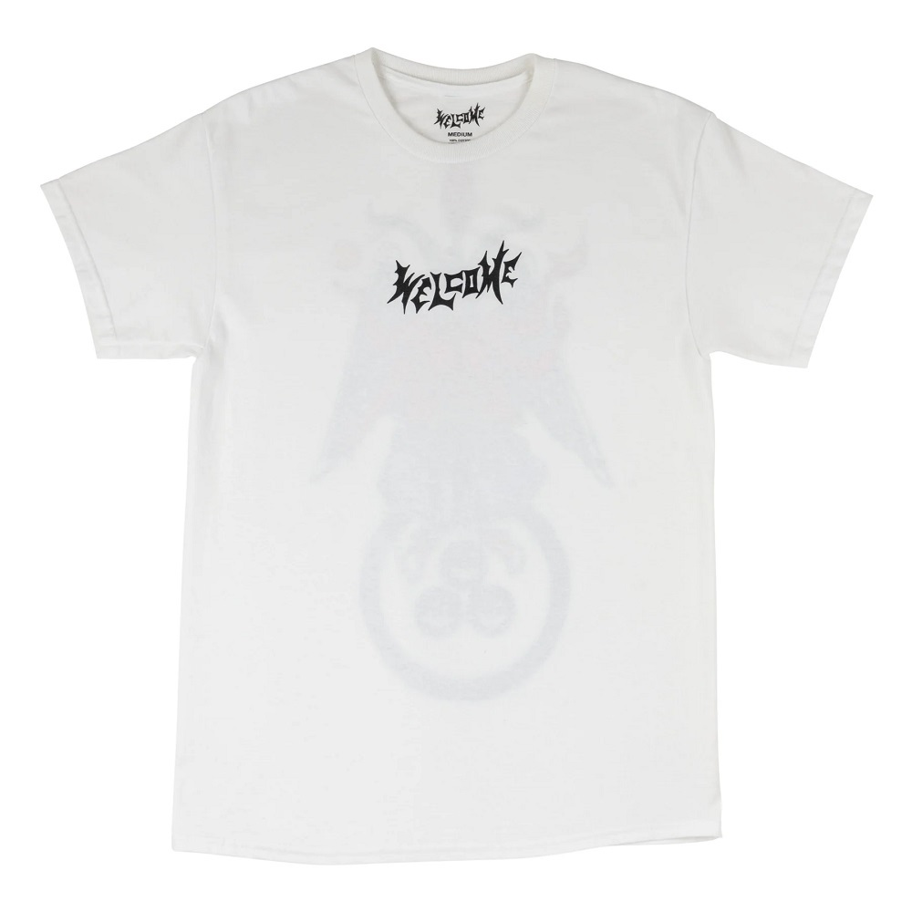 Welcome 'Bapholit' Tee - White-1