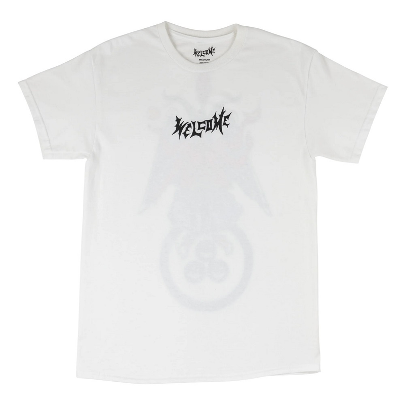 Welcome 'Bapholit' Tee - White-1