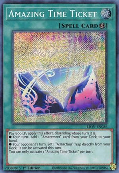 Amazing Time Ticket (LIOV-EN056) - Lightning Overdrive 1st Edition-1