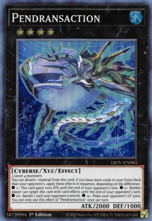 Pendransaction (LIOV-EN083) - Lightning Overdrive 1st Edition-1